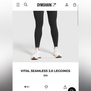 Black Gym-shark Leggings